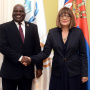 13 October 2019 National Assembly Speaker Maja Gojkovic and the Parliament Speaker of Burundi Pascal Nyabenda